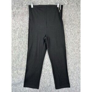 Simply Vera Vera Wang High Rise Smart Temp Capri Pants Women's Sz M Black NEW